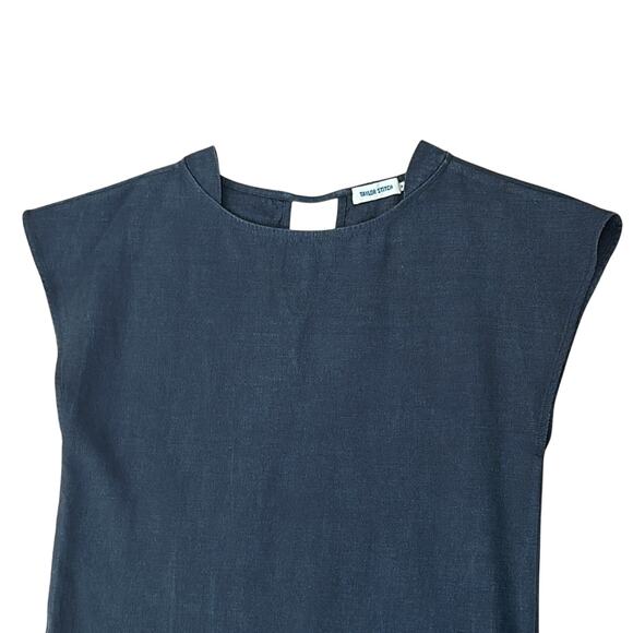 Taylor Stitch The Loma Dress Navy Size M - Picture 6 of 12